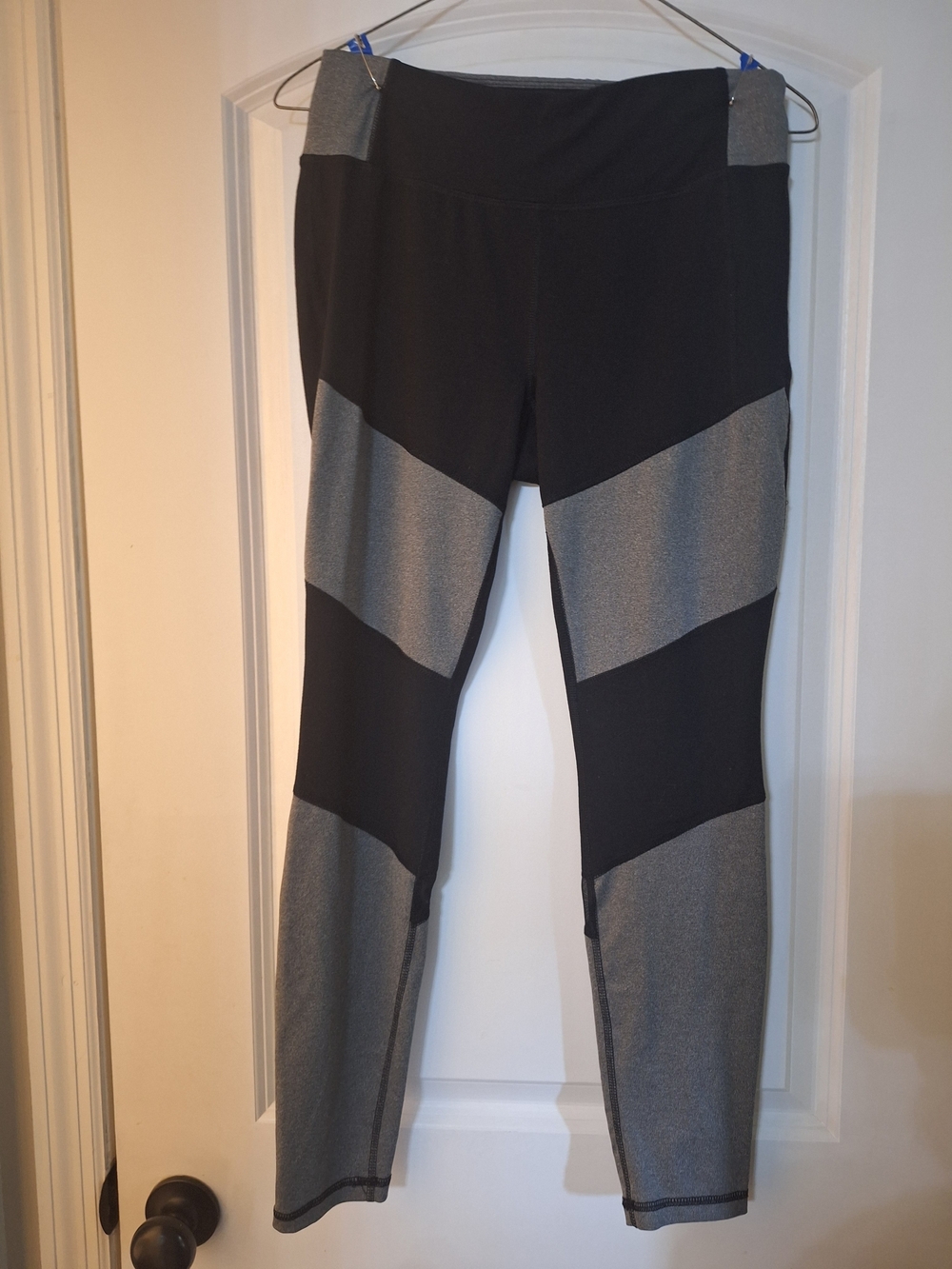 Athletic Works Black Performance Leggings with Logo